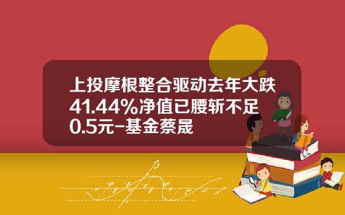 上投摩根整合驱动去年大跌41.44%净值已腰斩不足0.5元-基金蔡晟