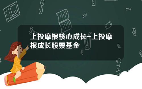 上投摩根核心成长-上投摩根成长股票基金