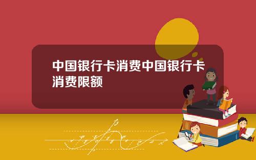 中国银行卡消费中国银行卡消费限额