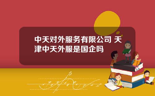 中天对外服务有限公司 天津中天外服是国企吗