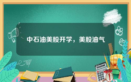 中石油美股开学，美股油气