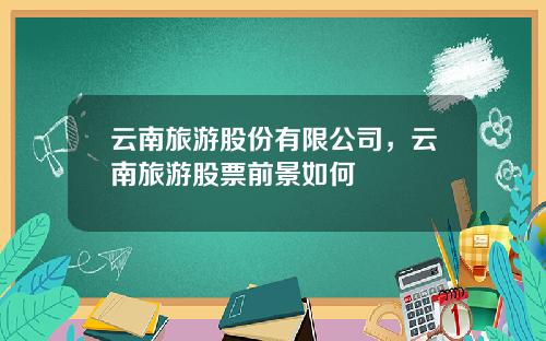 云南旅游股份有限公司，云南旅游股票前景如何