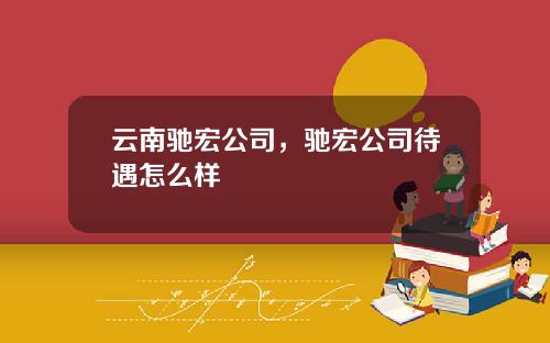云南驰宏公司，驰宏公司待遇怎么样