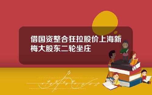 借国资整合狂拉股价上海新梅大股东二轮坐庄