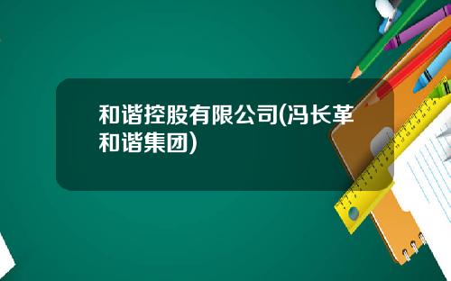 和谐控股有限公司(冯长革和谐集团)