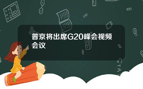 普京将出席G20峰会视频会议
