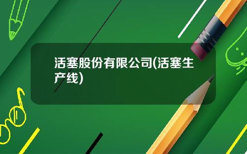 活塞股份有限公司(活塞生产线)