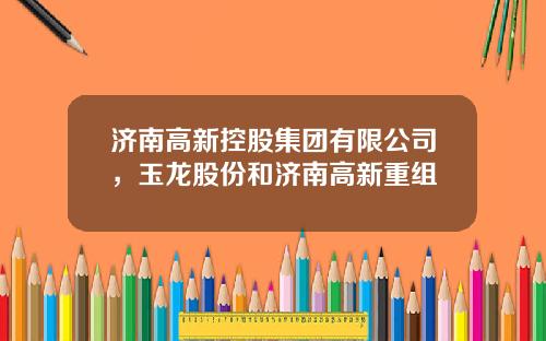 济南高新控股集团有限公司，玉龙股份和济南高新重组