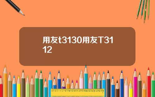 用友t3130用友T3112