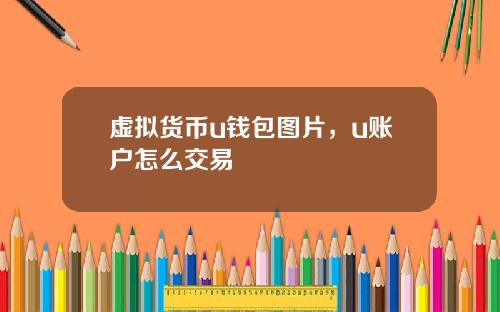 虚拟货币u钱包图片，u账户怎么交易