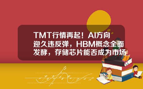 TMT行情再起！AI方向迎久违反弹，HBM概念全面发酵，存储芯片能否成为市场新主线？-广东诚进科技股份有限公司