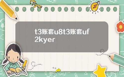 t3账套u8t3账套uf2kyer
