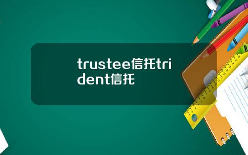 trustee信托trident信托