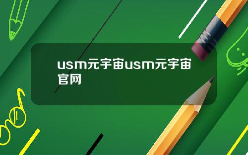 usm元宇宙usm元宇宙官网