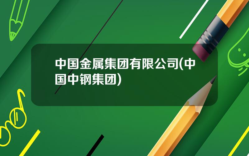 中国金属集团有限公司(中国中钢集团)