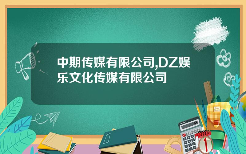 中期传媒有限公司,DZ娱乐文化传媒有限公司
