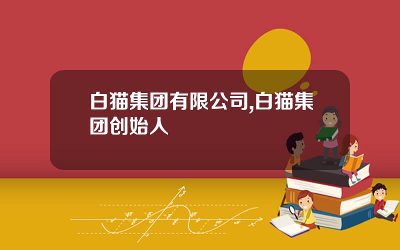 白猫集团有限公司,白猫集团创始人